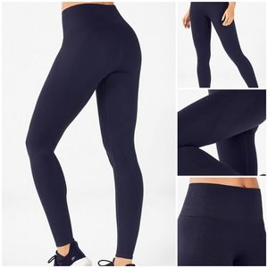 Fabletics High Waisted Seamless Rib Leggings